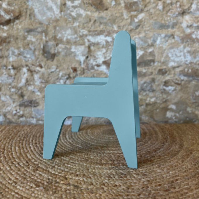 petite chaise - vert d'eau
